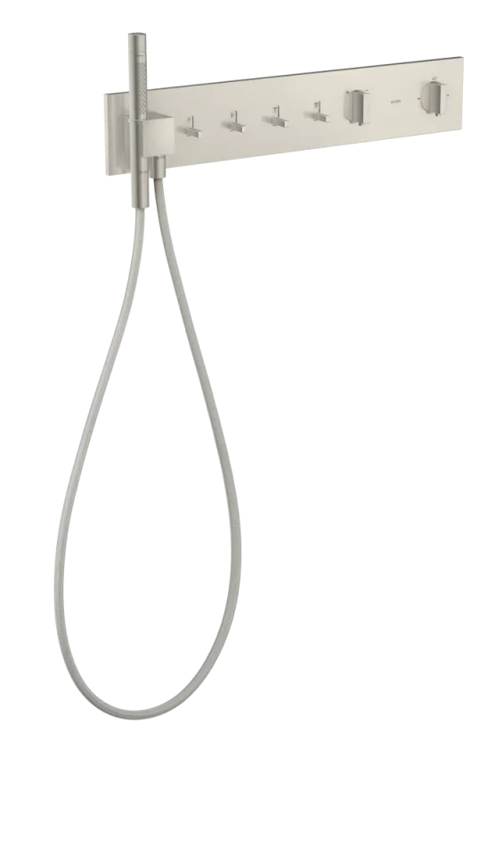 Axor Showercomposition Thermostatic Shower Mixer Concealed 715 X 395 X 150mm Stainless Steel product image - Image 1