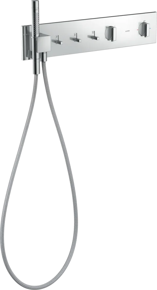 Axor Showercomposition Thermostatic Shower Mixer Concealed 715 X 395 X 150mm Chrome product image - Image 1
