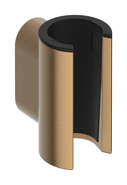 Hansgrohe Porter Fine Shower Support 66 X 65 X 61mm Bronze - Brushed