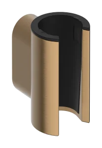 Hansgrohe Porter Fine Shower Support 66 X 65 X 61mm Bronze - Brushed