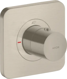 Axor Citterio E Thermostatic Mixer 120/120 For Concealed Installation Brushed Nickel