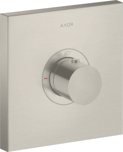 Axor Showerselect Thermostatic Mixer Highflow Square For Concealed Installation Stainless Steel
