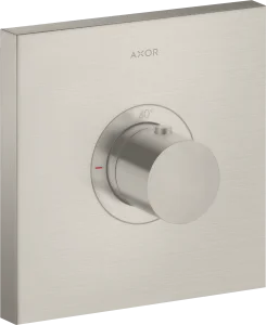 Axor Showerselect Thermostatic Mixer Highflow Square For Concealed Installation Stainless Steel