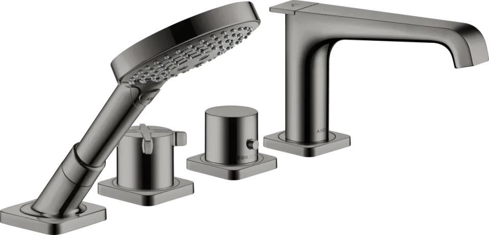 Axor Citterio E 4-hole Tile Mounted Thermostatic Bath Mixer product image - Image 1