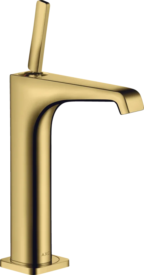 Axor Citterio E Single Lever Basin Mixer 190 With Pin Handle For Wash Bowls With Waste product image - Image 1