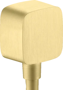 Axor Showersolutions Wall Outlet Softsquare Brushed Brass