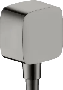 Axor Showersolutions Wall Outlet Softsquare Polished Black Chrome