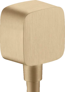 Axor Showersolutions Wall Outlet Softsquare Brushed Bronze
