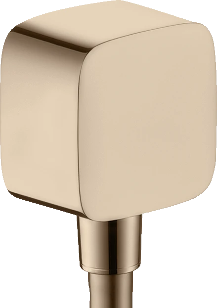 Axor Showersolutions Wall Outlet Softsquare Polished Red Gold