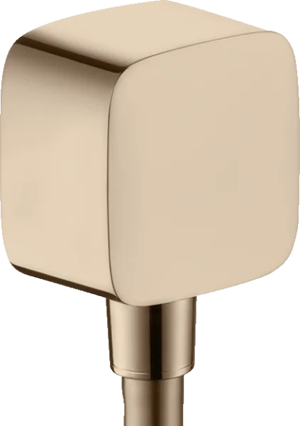 Axor Showersolutions Wall Outlet Softsquare Polished Red Gold