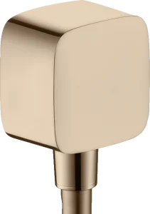 Axor Showersolutions Wall Outlet Softsquare Polished Red Gold