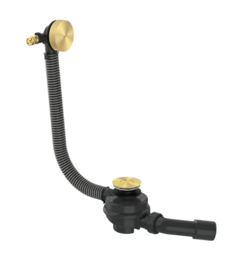 Axor Exafill Complete Set Basic Body And Finish Set With Bath Filler 501 X 263 X 128mm Brass - Brushed