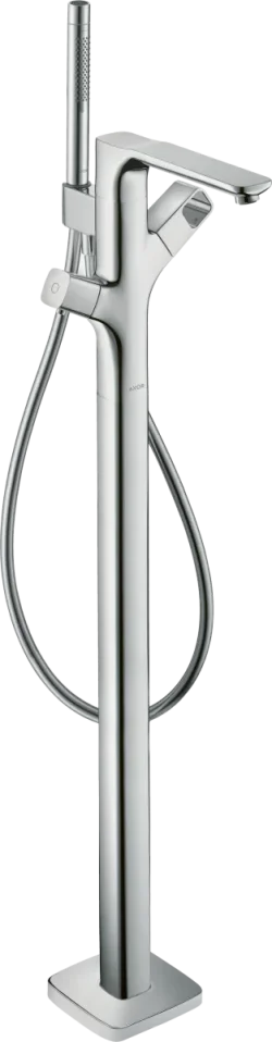 Axor Urquiola Thermostatic Bath Mixer Floor-standing Brushed Nickel product image - Image 1