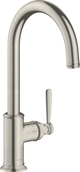Axor Montreux Single Lever Kitchen Mixer 260 With Swivel Spout Stainless Steel