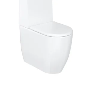 Britton Milan Rimless Close Coupled Wc And Seat Excluding Cistern Tank
