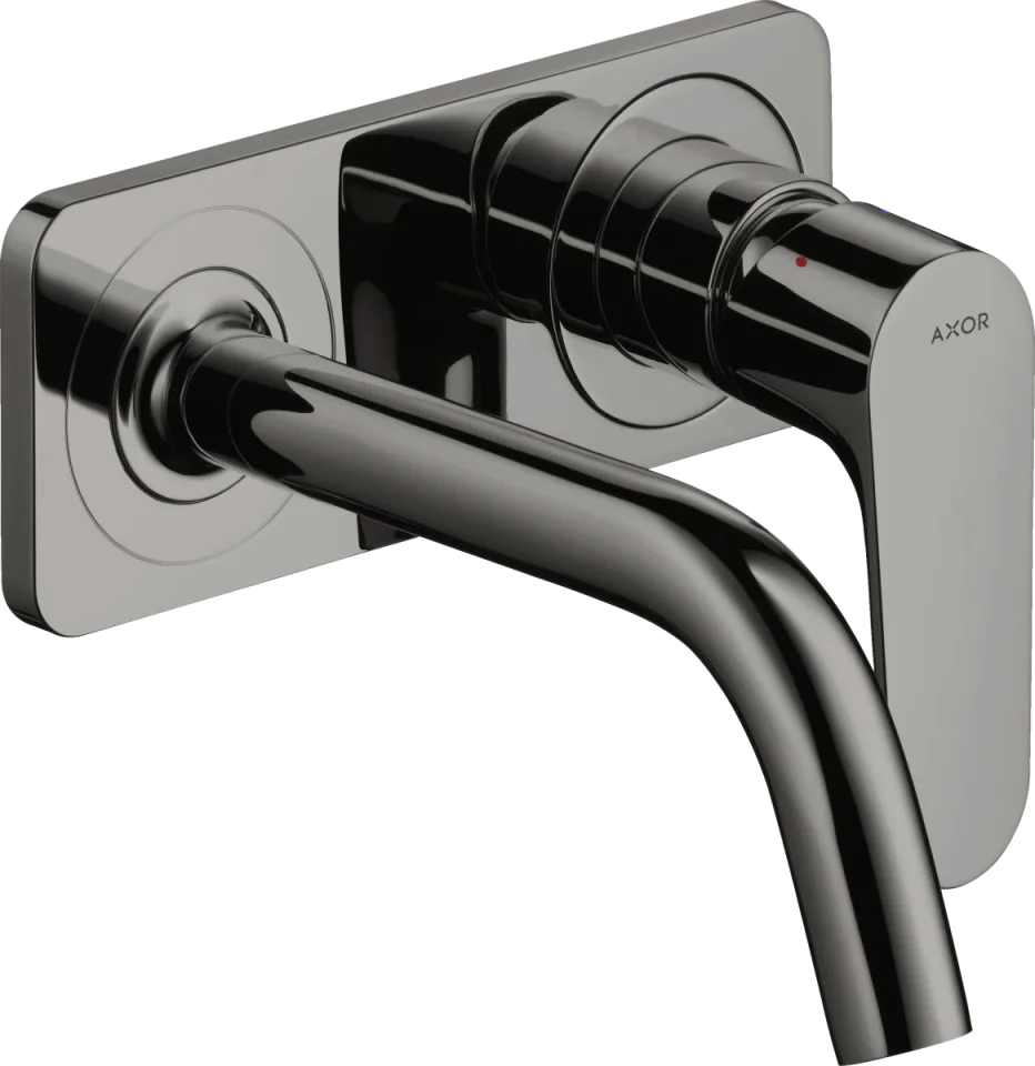 Axor Citterio M Single Lever Basin Mixer For Concealed Installation Wall-mounted With Spout 167 Mm And Plate product image - Image 1