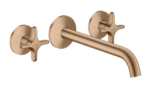 Axor One Bath Mixers Concealed 439 X 237 X 101mm Rose Gold/gold - Brushed product image - Image 1