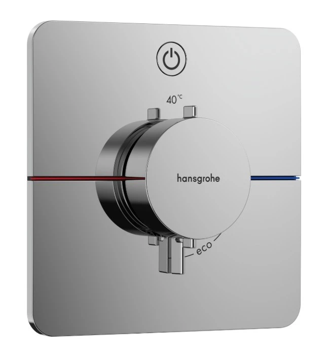 Hansgrohe Showerselect Comfort Q Thermostatic Shower Mixer Concealed 262 X 233 X 168mm Chrome