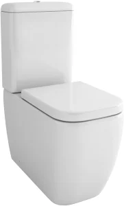 Pura Essence close coupled WC bowl with fixings