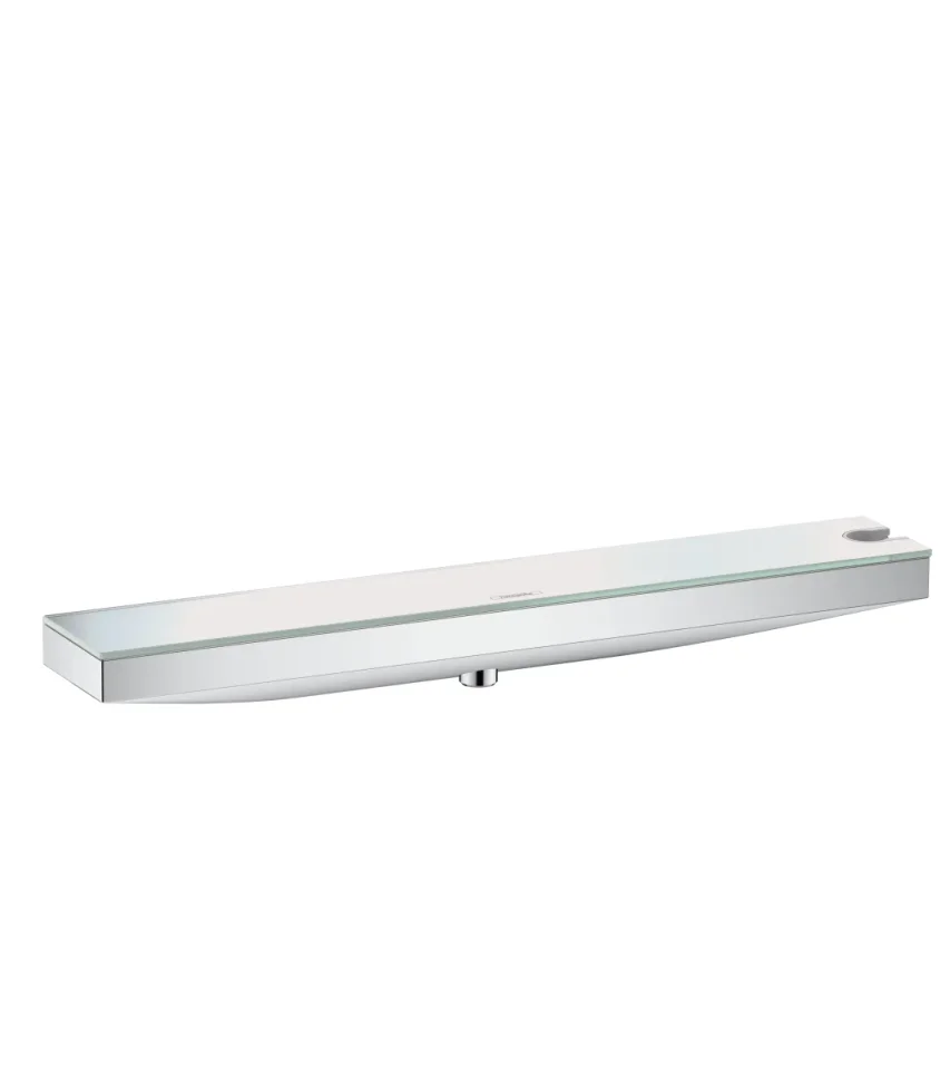 Hansgrohe Rainfinity Wall Outlet Porter 500 With Shower Holder Right And Shower Shelf Chrome product image - Image 1
