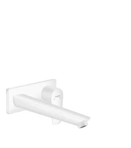 Hansgrohe Talis E Single Lever Basin Mixer For Concealed Installation With Spout 22.5 Cm Matt White