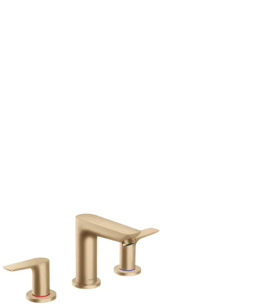 Hansgrohe Talis E 3-hole Basin Mixer With Pop-up Waste Brushed Bronze