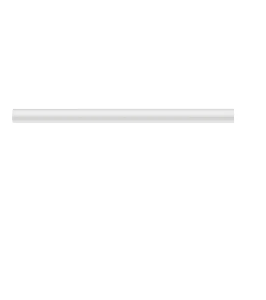 Hansgrohe Straight Pipe 500 Mm Matt White