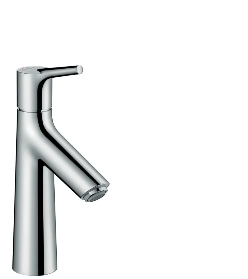 Hansgrohe Talis S Single Lever Basin Mixer 100 Coolstart With Pop-up Waste Chrome product image - Image 1