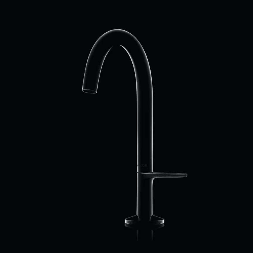Axor One Manual Mixers 555 X 310 X 82mm Gold - Polished detail view - Image 3