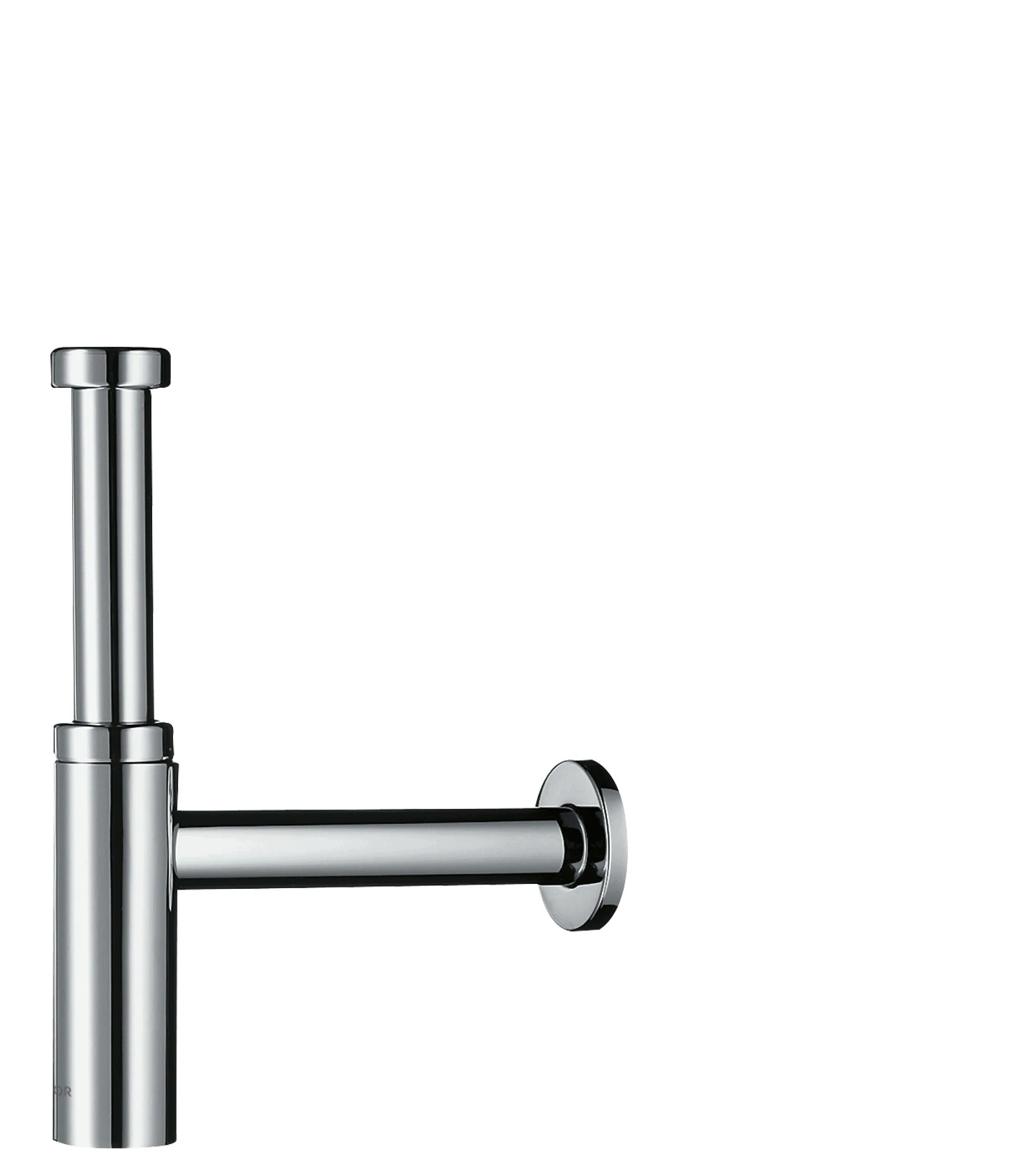 Axor Bottle Trap 11/4" Flowstar S Polished Black Chrome