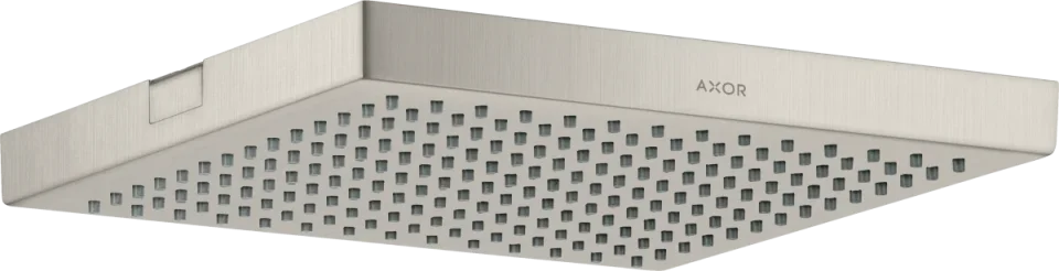 Axor Showersolutions Overhead Shower 240/240 1jet Ceiling Integrated Stainless Steel Optic product image - Image 1