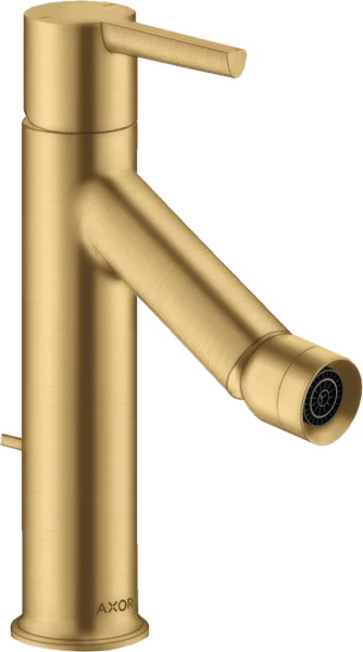 Axor Starck Single Lever Bidet Mixer With Lever Handle And Pop-up Waste Gold Brushed