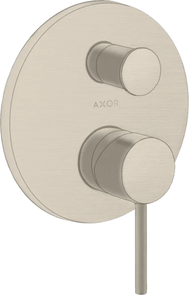 Axor Starck Bath Mixers Concealed 217 X 187 X 135mm Nickel - Brushed