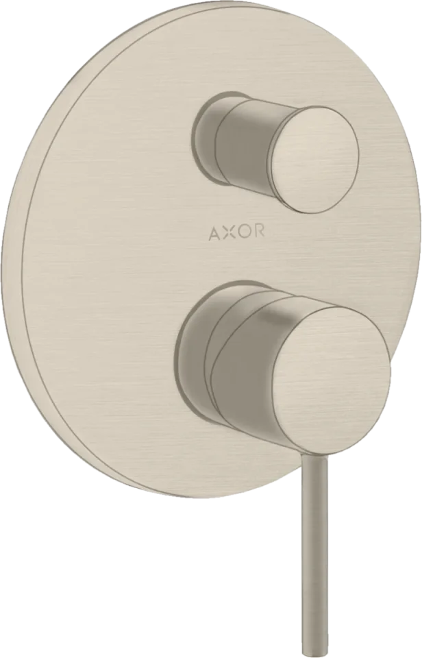 Axor Starck Bath Mixers Concealed 217 X 187 X 135mm Nickel - Brushed product image - Image 1