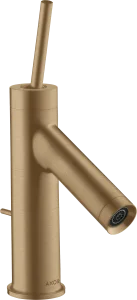 Axor Starck Single Lever Basin Mixer 70 With Pin Handle For Cloakroom Basins With Pop-up Waste Brushed Bronze