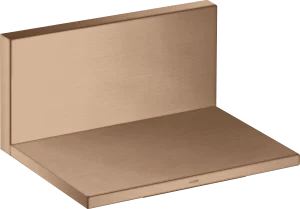 Axor Showersolutions Flood Spout 240 Mm X120 Mm For Concealed Installation Brushed Red Gold