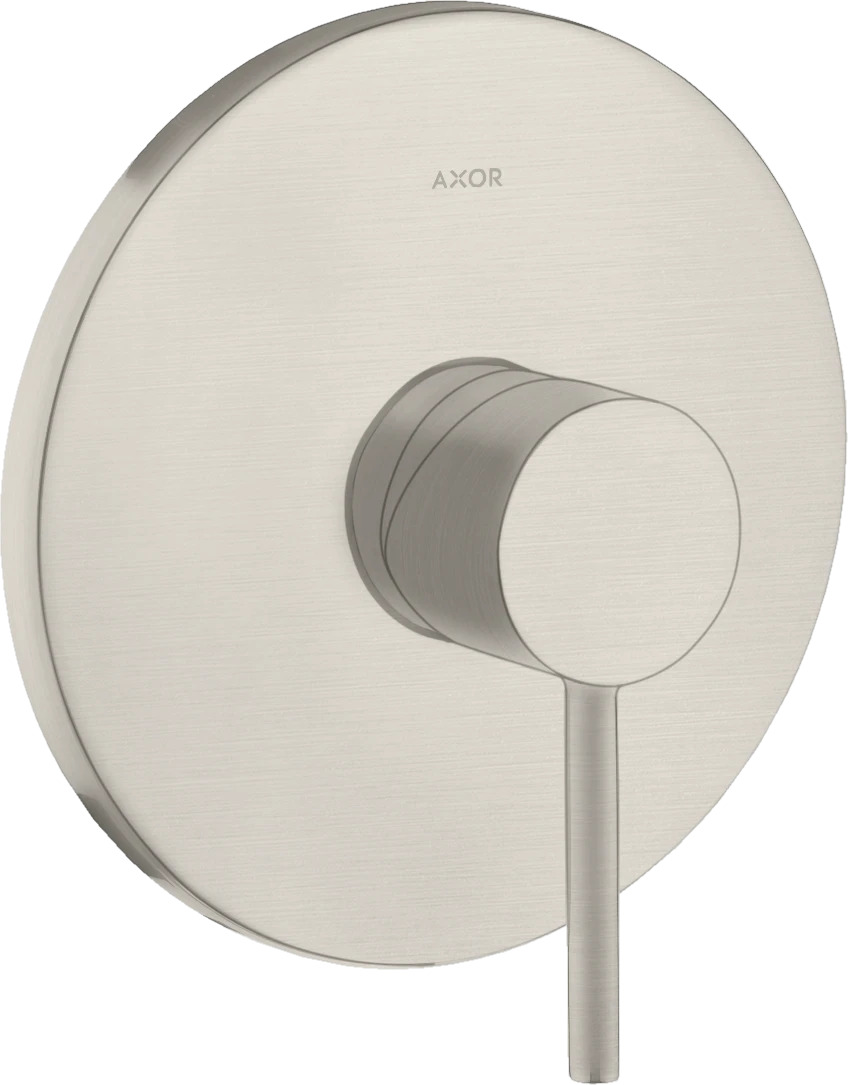Axor Starck Single Lever Manual Shower Mixer For Concealed Installation With Pin Handle Stainless Steel