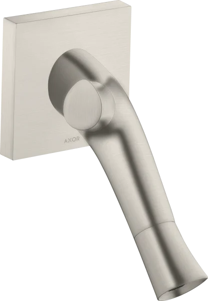 Axor Starck Organic 2-handle Basin Mixer For Concealed Installation Wall-mounted With Spout 187 Mm Stainless Steel