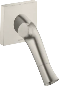 Axor Starck Organic 2-handle Basin Mixer For Concealed Installation Wall-mounted With Spout 187 Mm Stainless Steel