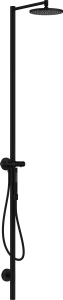 Axor Starck Shower Columns 1200 X 385 X 255mm Black - Matt