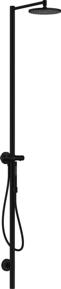 Axor Starck Shower Columns 1200 X 385 X 255mm Black - Matt product image - Image 1