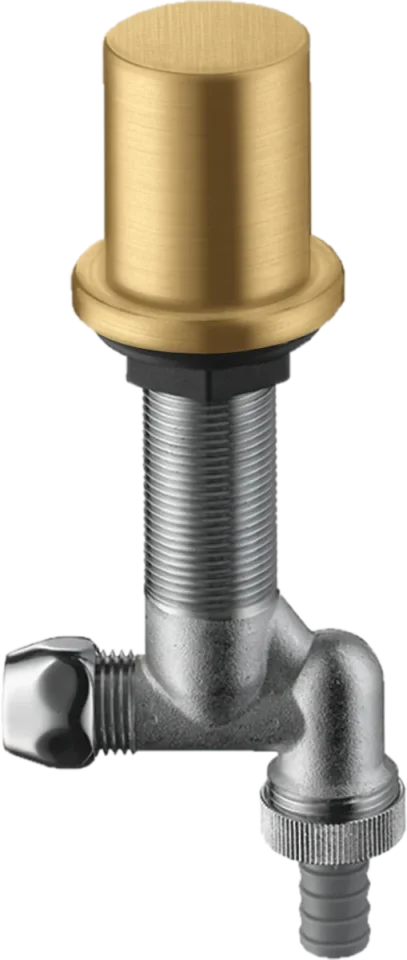 Axor Kitchen Device Shut-off Valve Brushed Gold Optic product image - Image 1
