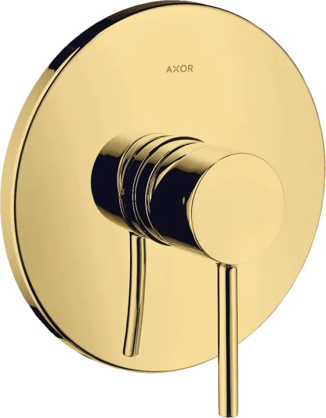 Axor Starck Single Lever Manual Shower Mixer For Concealed Installation With Pin Handle Gold Polished