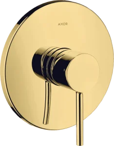 Axor Starck Single Lever Manual Shower Mixer For Concealed Installation With Pin Handle Gold Polished