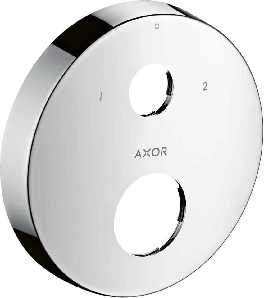 Axor Extension Element Round Two Hole 0-1-2 Chrome product image - Image 1