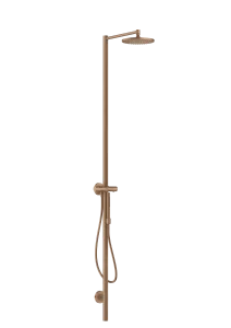 Axor Starck Shower Columns 1190 X 390 X 265mm Rose Gold/gold - Brushed