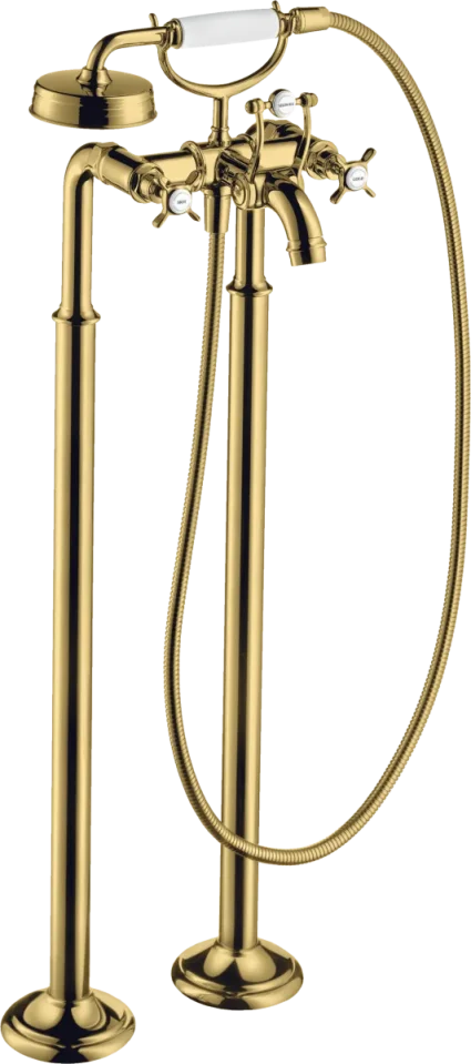 Axor Montreux 2-handle Manual Bath Mixer Floor-standing With Cross Handles product image - Image 1