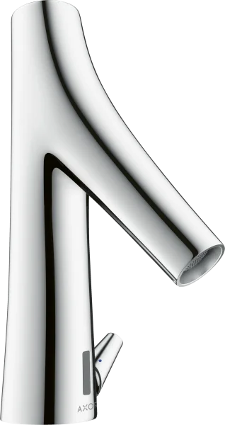 Axor Starck Organic Electronic Basin Mixer With Temperature Control, With 230 V Mains Connection Chrome