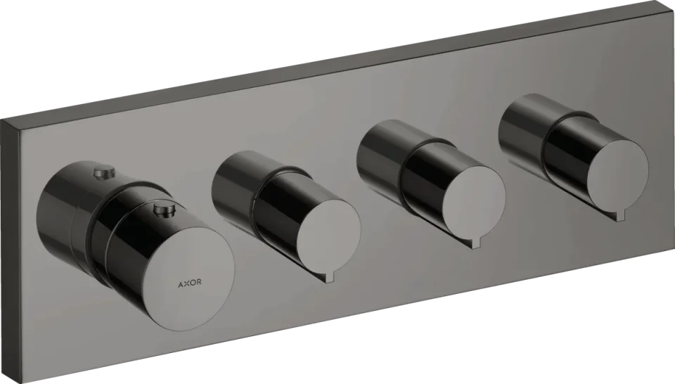 Axor Showersolutions Thermostatic Module 360/120 Square For Concealed Installation For 3 Outlets product image - Image 1