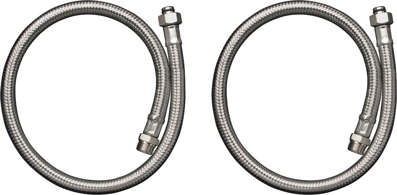 Axor Connection Tube Set For 2-hole Rim-mounted Thermostatic Bath Mixer